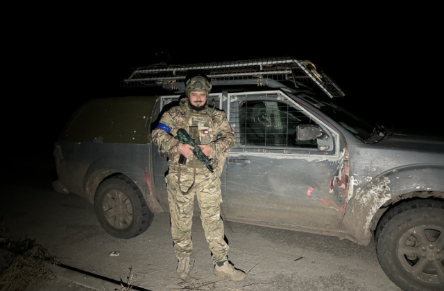 Фото відділення комунікацій 128 Окремої гірсько-штурмової Закарпатської бригади